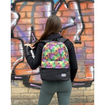 Жіночий рюкзак Illusion View різнокольоровий фото