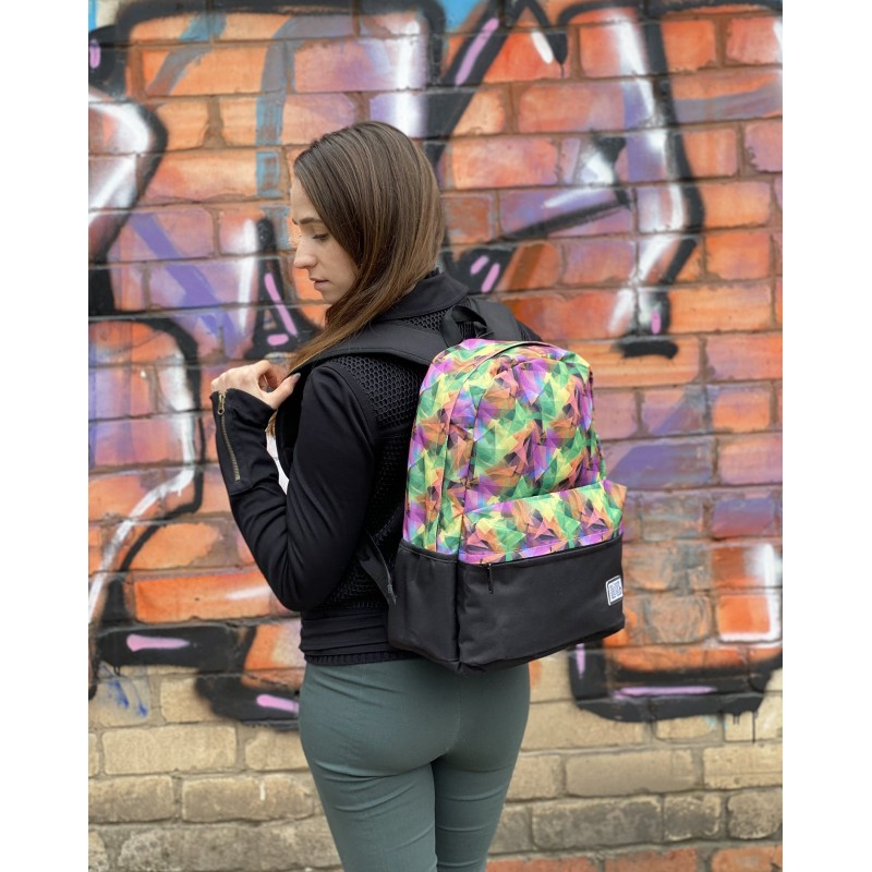 Женский рюкзак Illusion View разноцветный - 5 фото