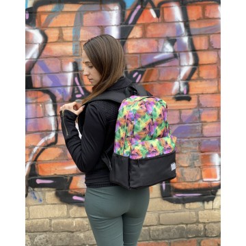 Женский рюкзак Illusion View разноцветный фото