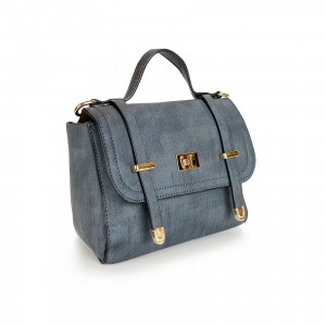 Сумочка-клатч Annette серо-синяя