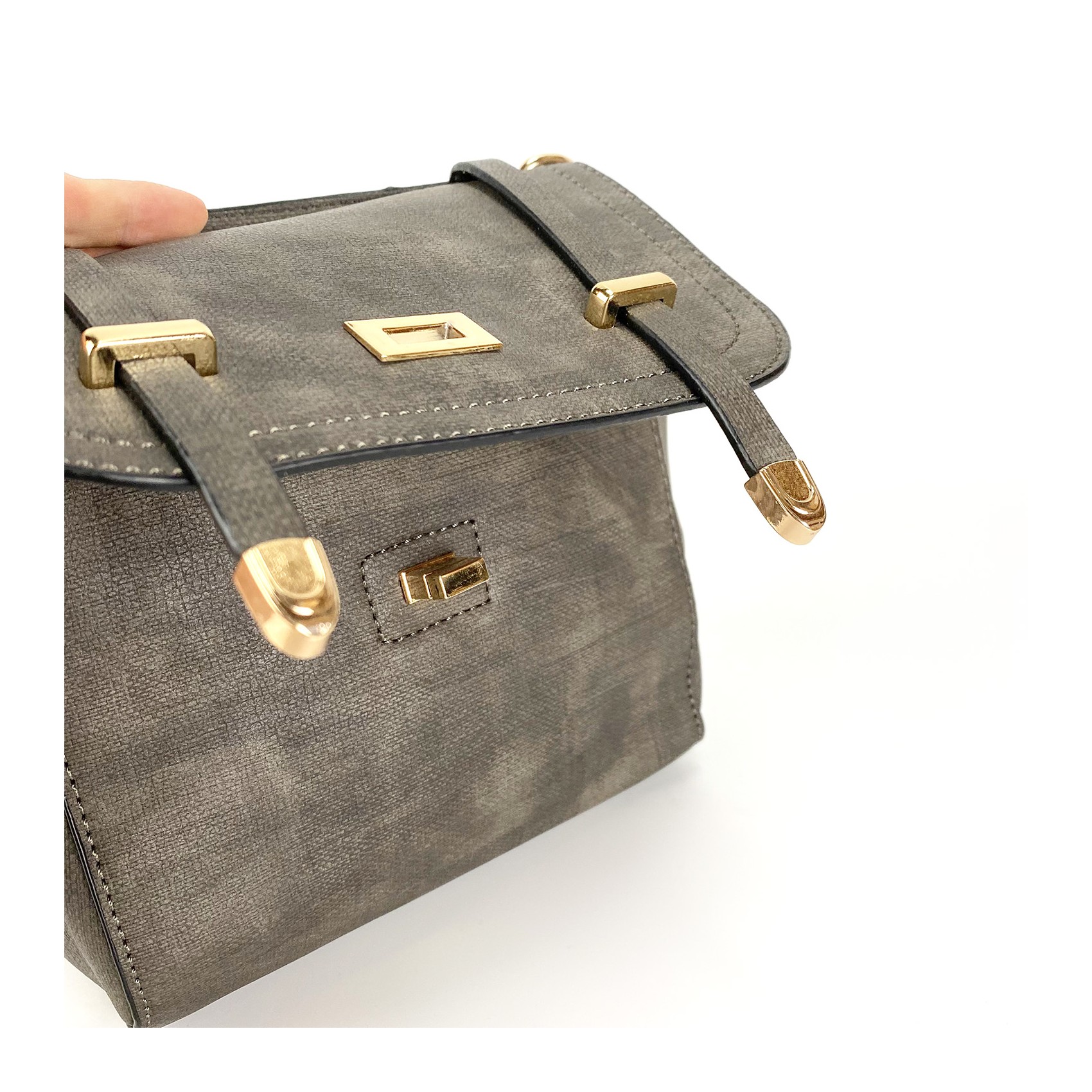 Сумочка-клатч Annette серая