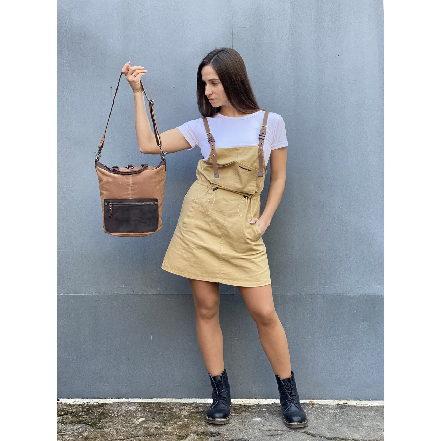 Жіночий рюкзак Casual way світло-коричневий