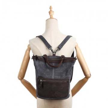 Женский рюкзак Casual way графит фото