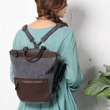 Жіночий рюкзак Casual way графіт фото