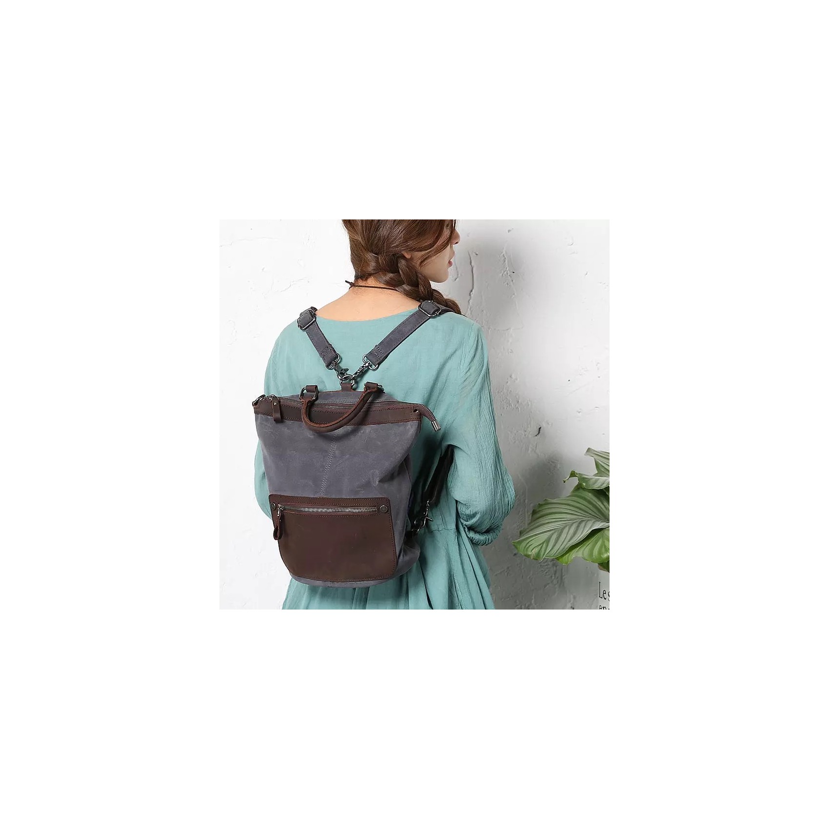 Женский рюкзак Casual way графит