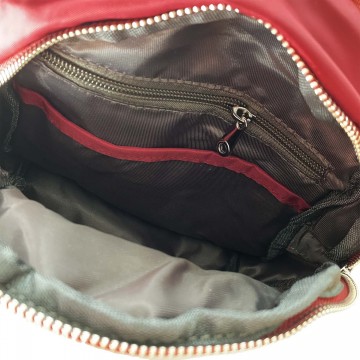 Рюкзак женский бордовый Viva фото