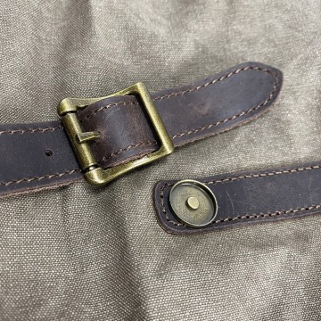 Чоловічий портфель Zein тауп фото