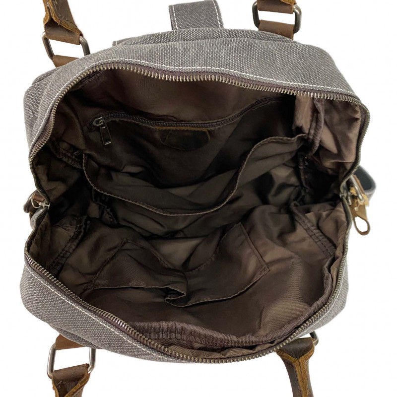 Мужской городской рюкзак Walt графит - 4 фото