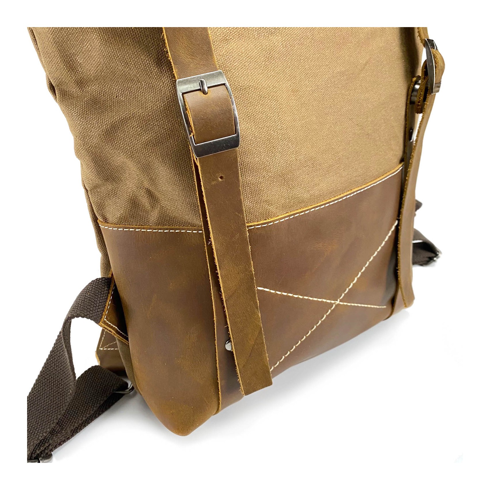 Чоловічий міський рюкзак Safari коричневий