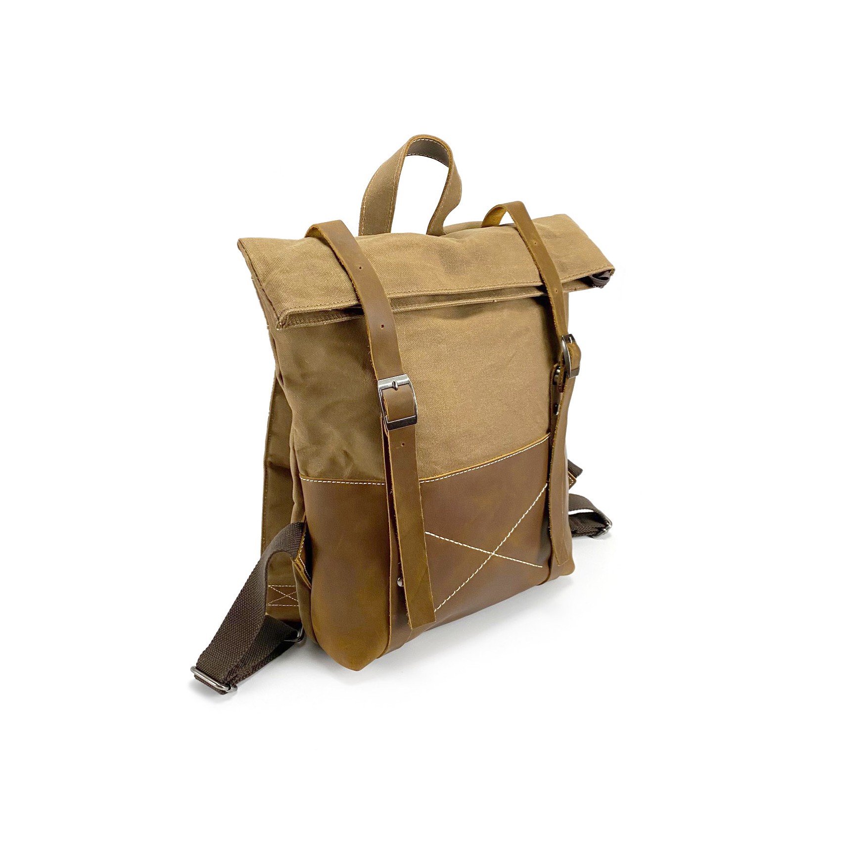 Мужской городской рюкзак Safari коричневый