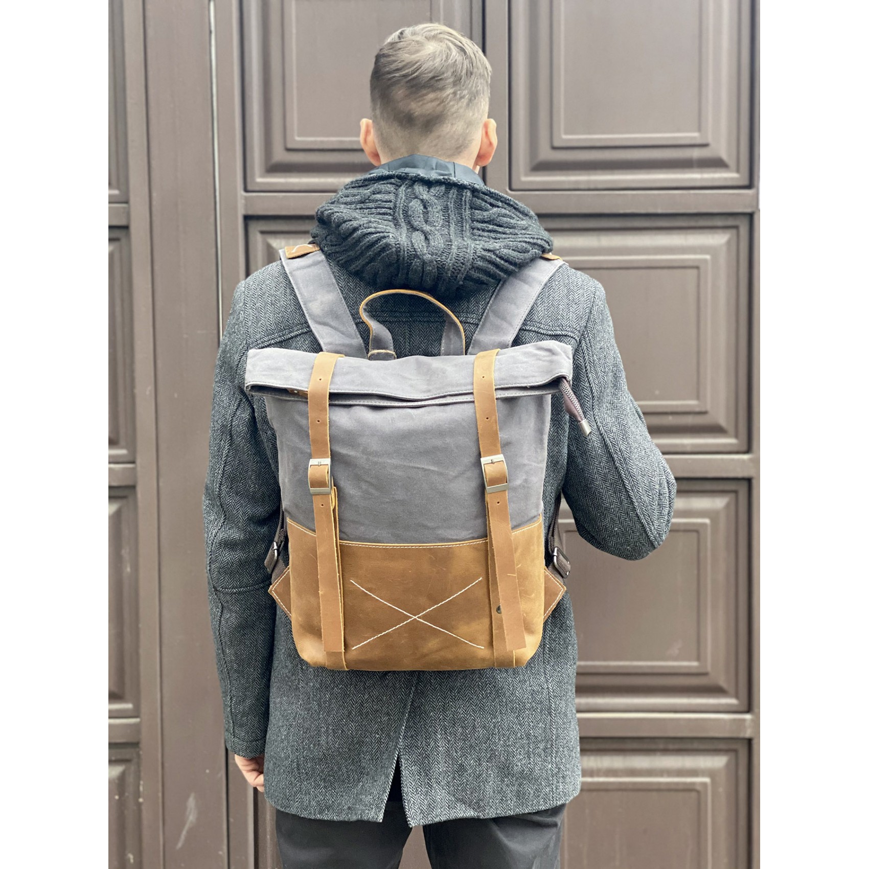 Мужской городской рюкзак Safari графит