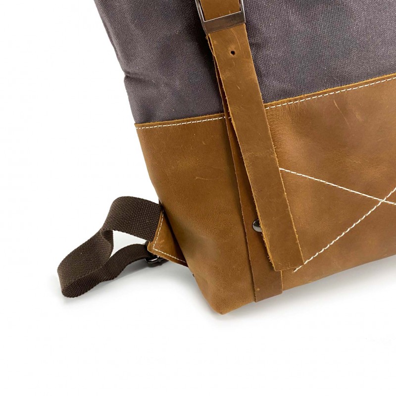 Чоловічий міський рюкзак Safari графіт - 6 фото