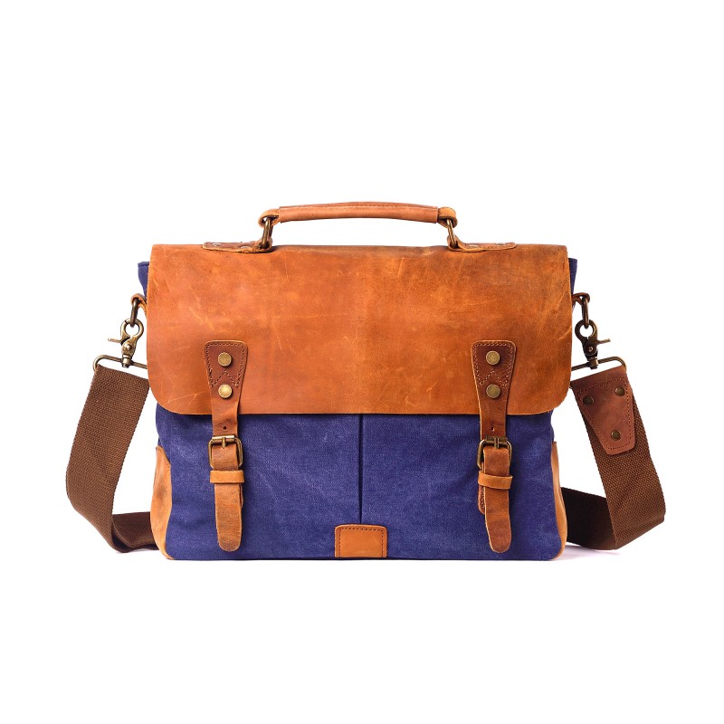 Чоловічий портфель Tone синій