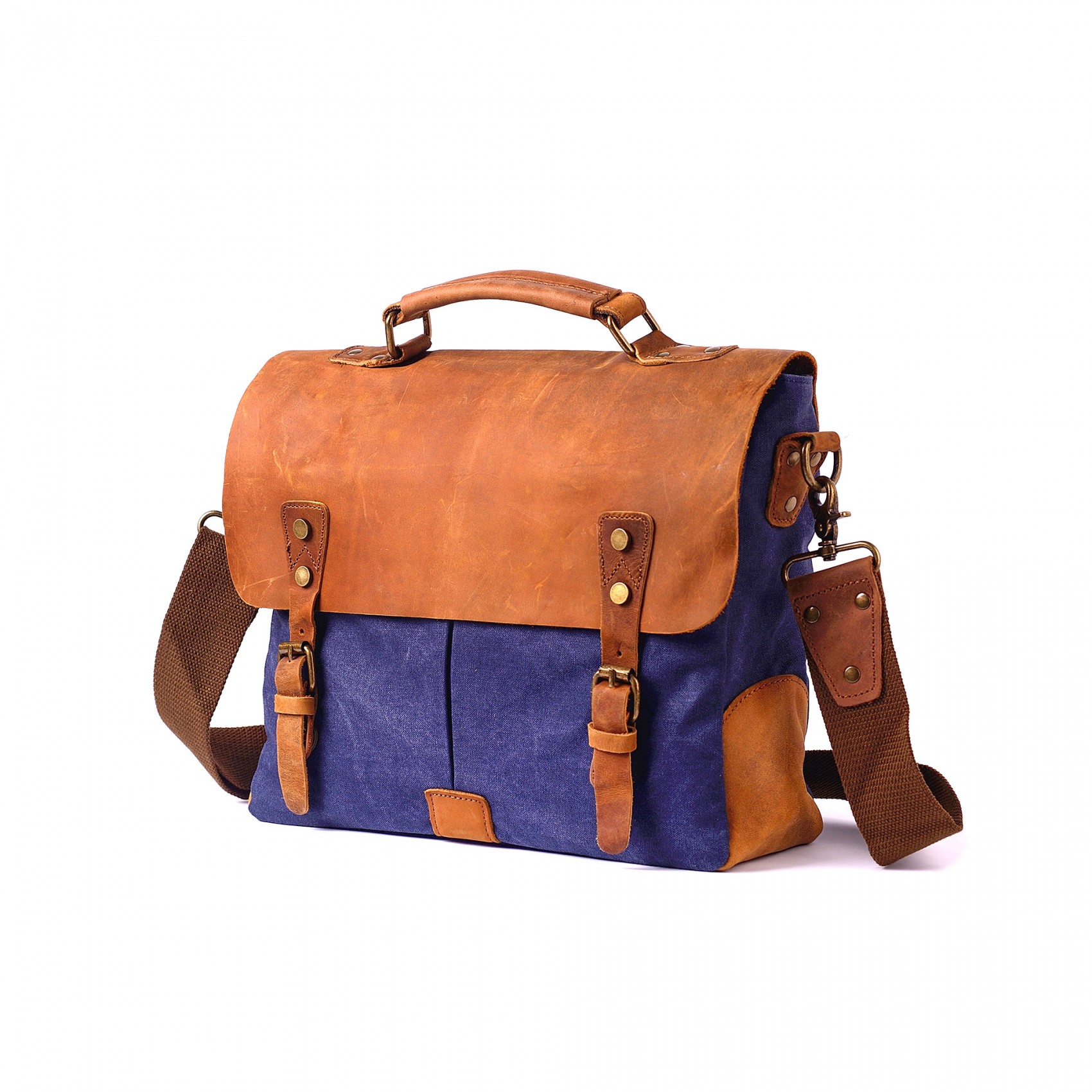 Мужской портфель Tone синий