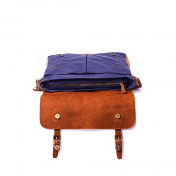 Чоловічий портфель Tone синій фото