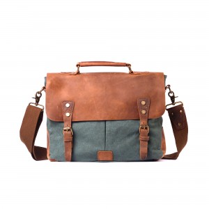 Чоловічий портфель Tone смарагдовий