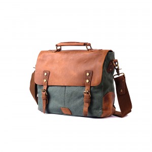 Мужской портфель Tone изумрудный