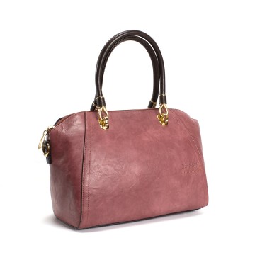 Женская классическая сумка Isa Paulina DS розовая фото