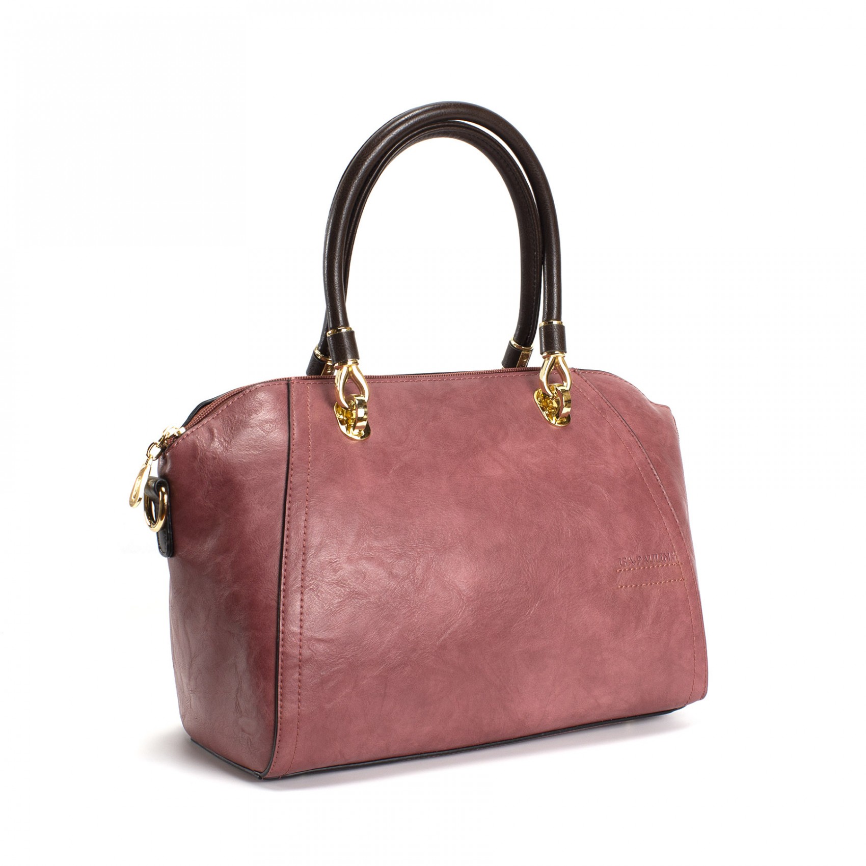 Жіноча класична сумка Isa Paulina DS рожева