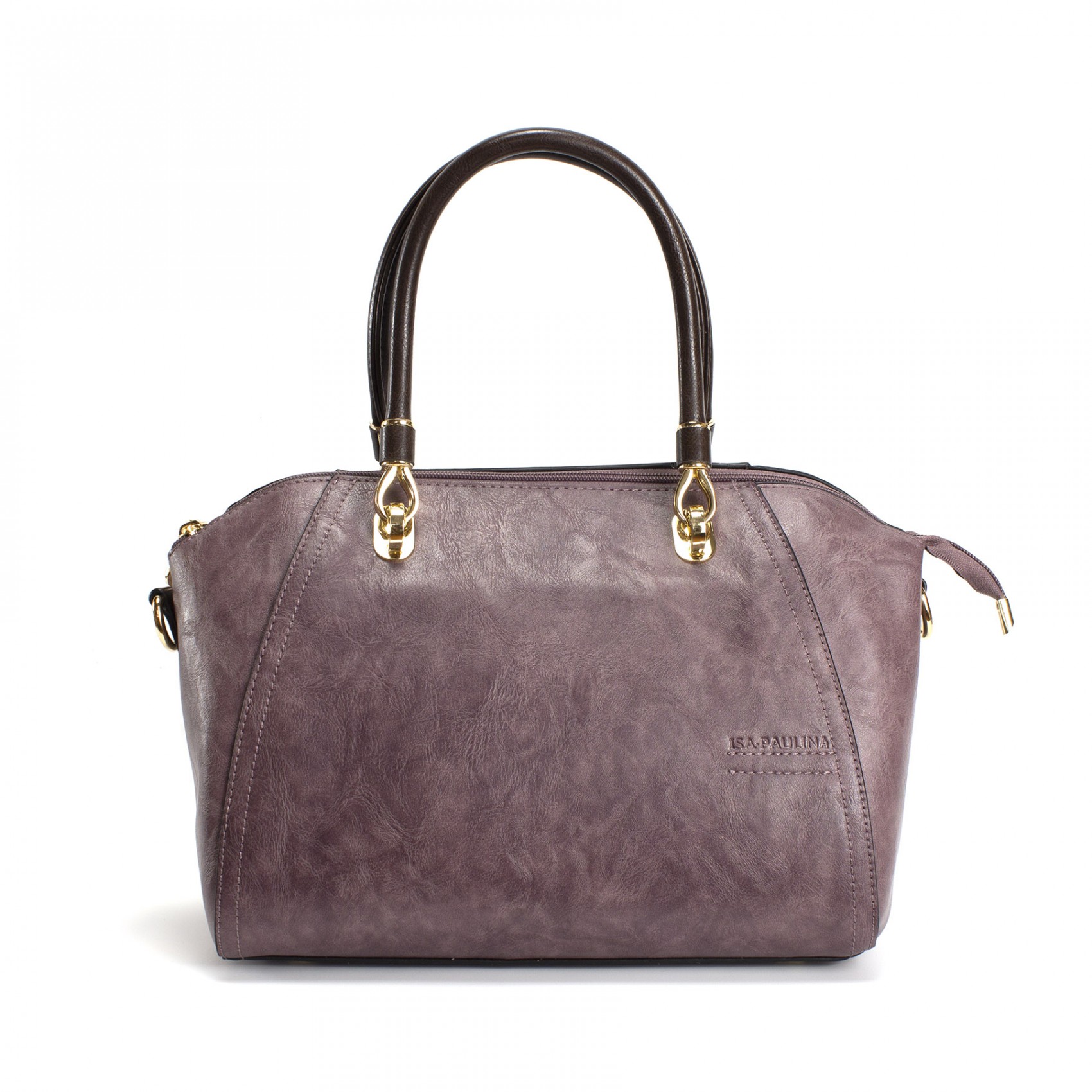 Жіноча класична сумка Isa Paulina DS бузкова