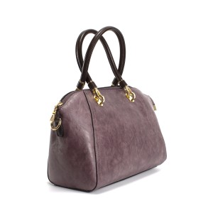 Жіноча класична сумка Isa Paulina DS бузкова