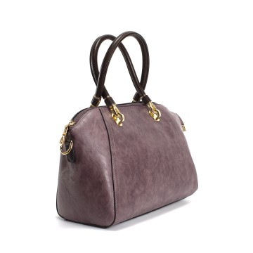 Женская классическая сумка Isa Paulina DS сиреневая фото