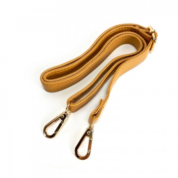 Жіноча класична сумка Grace синя з бежевими ручками фото