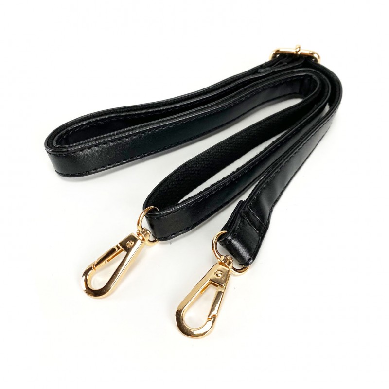 Женская классическая сумка Grace синяя с черными ручками - 5 фото