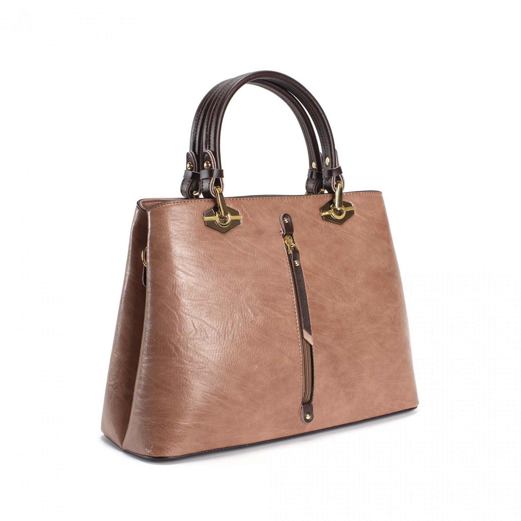 Женская классическая сумка Miranda персиковая