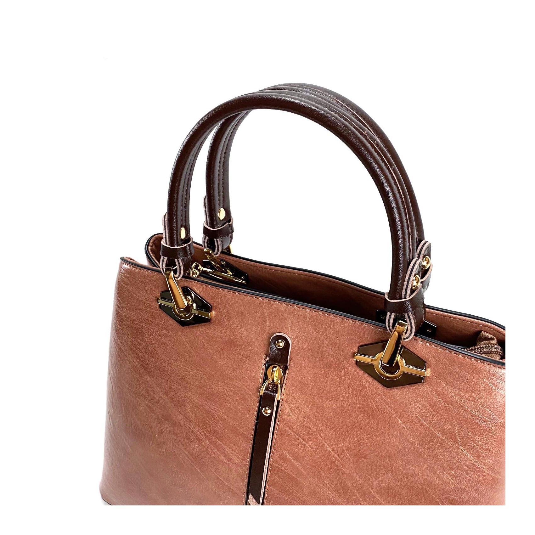 Женская классическая сумка Miranda персиковая