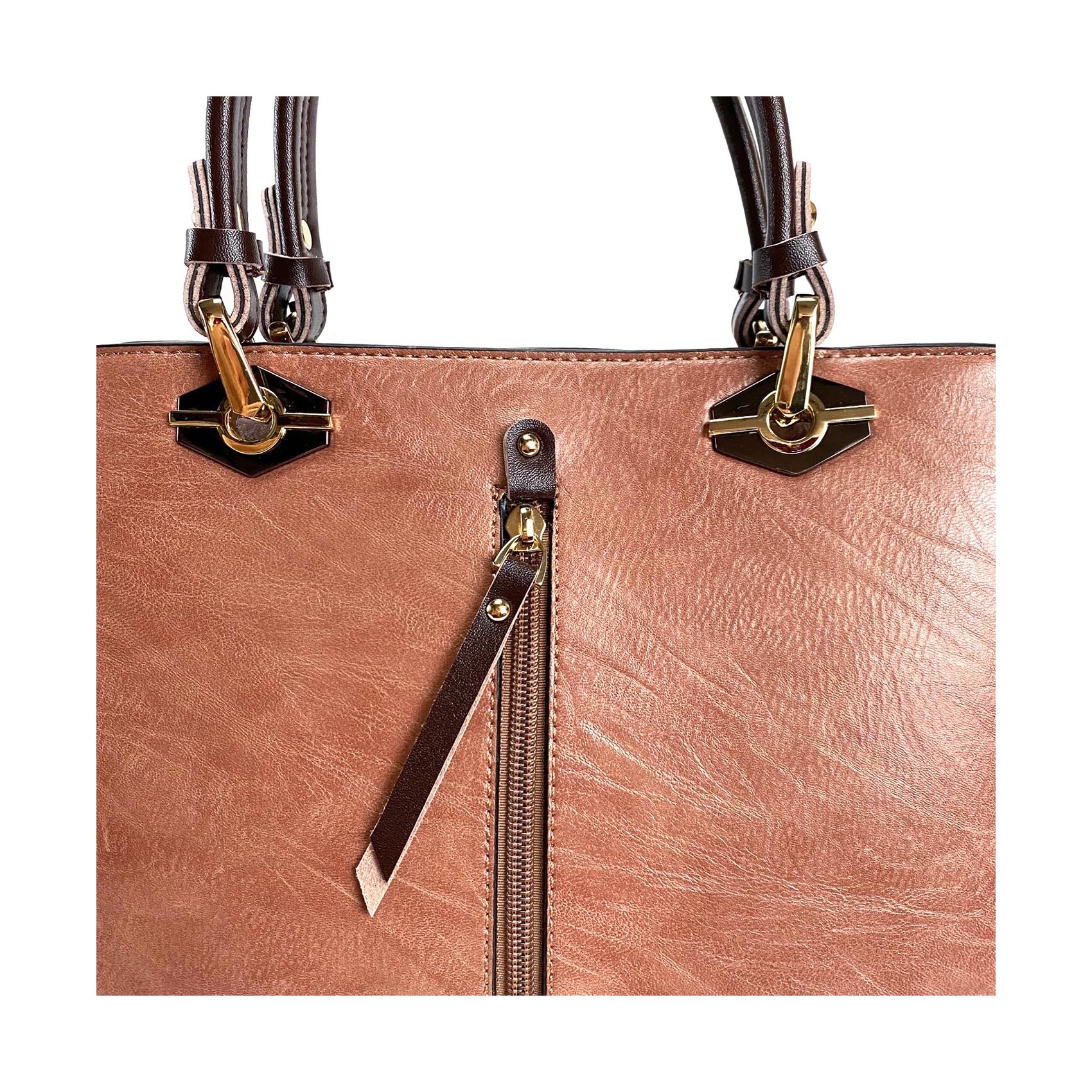 Жіноча класична сумка Miranda персикова