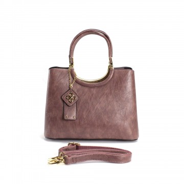 Женская классическая сумка Mary сиреневая фото