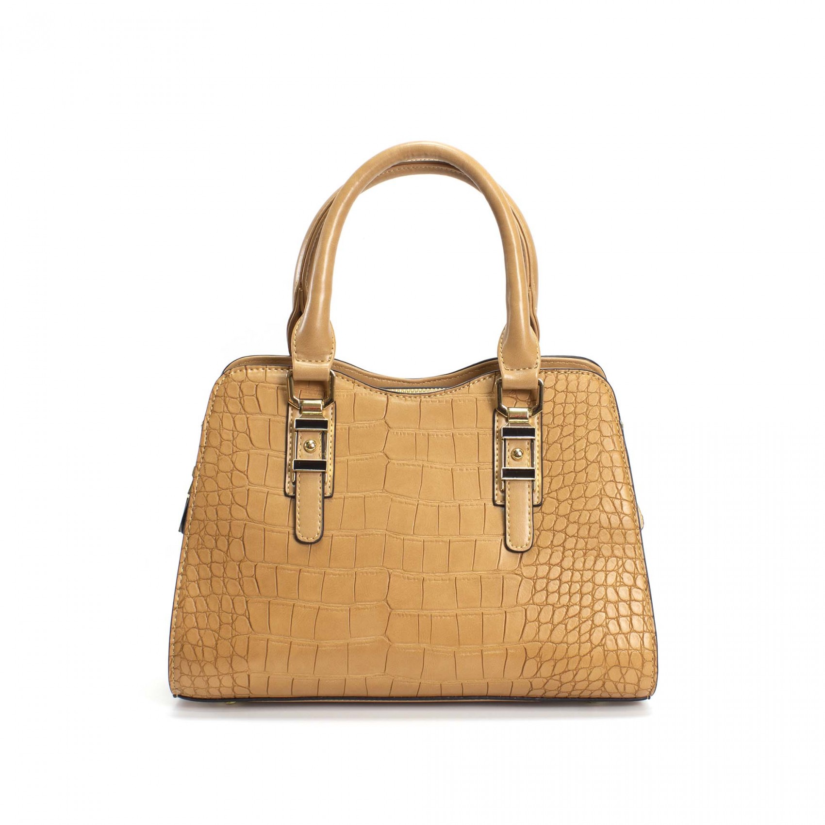 Жіноча класична сумка Elly світло-коричнева