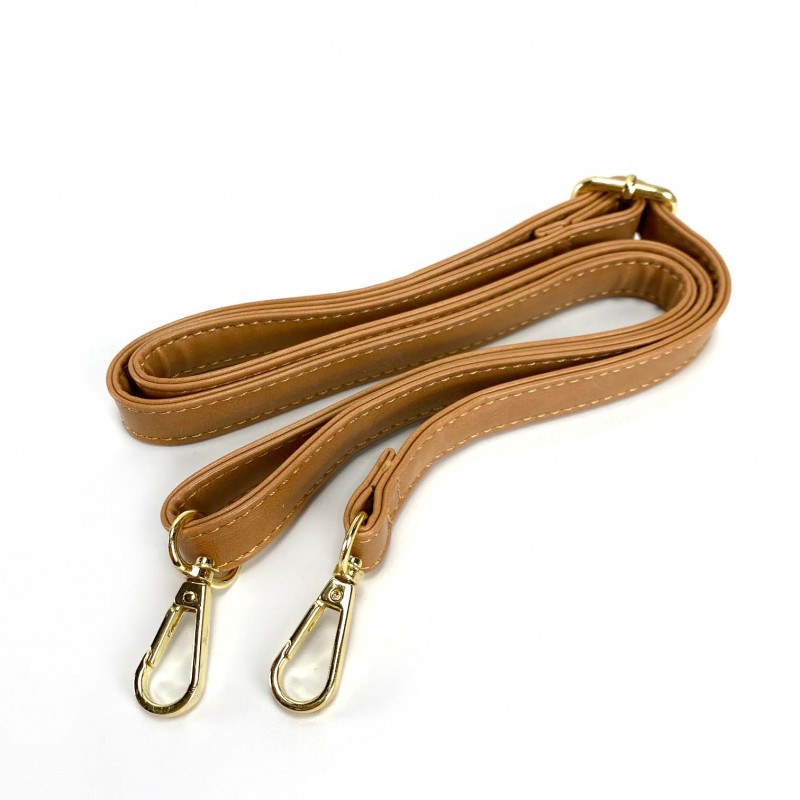 Жіноча класична сумка Elly світло-коричнева - 7 фото