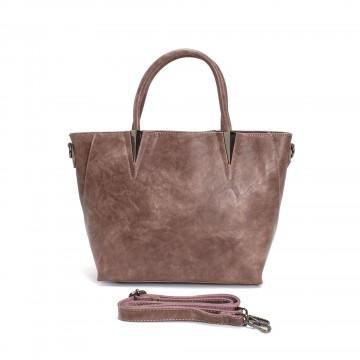 Женская классическая сумка Wendy персиковая фото