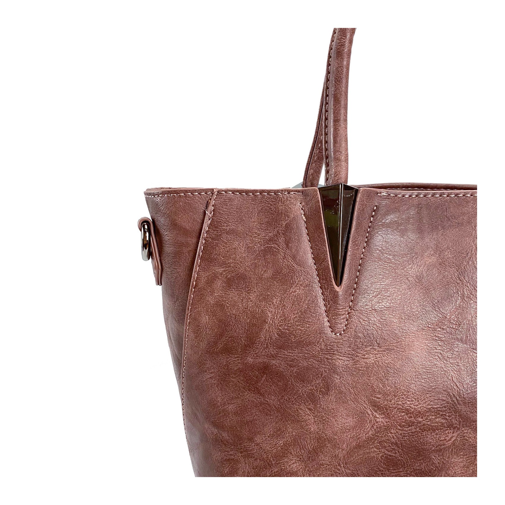 Женская классическая сумка Wendy персиковая