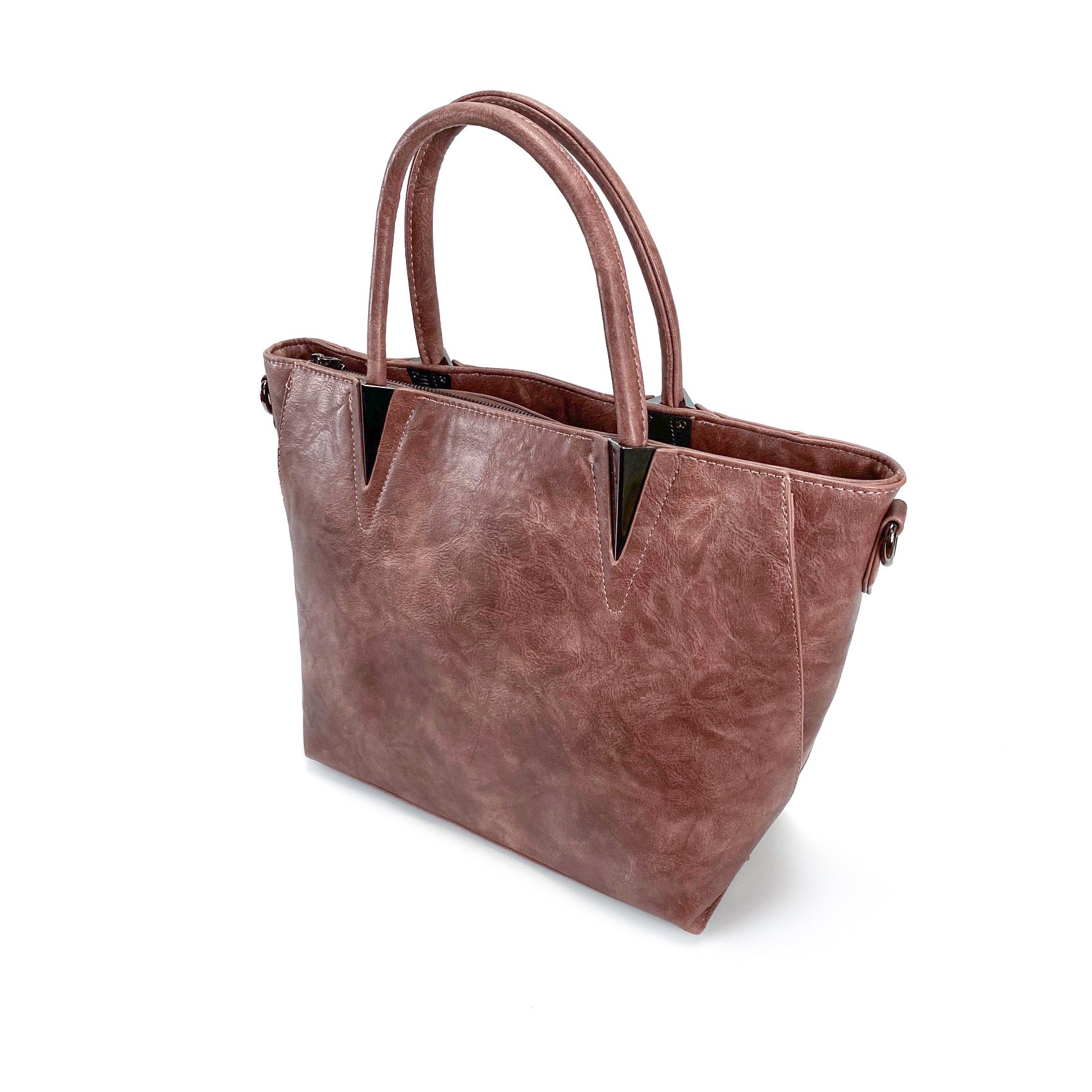 Женская классическая сумка Wendy персиковая