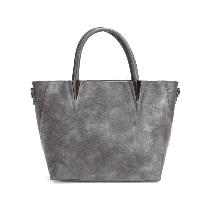 Жіноча класична сумка Wendy сіра фото