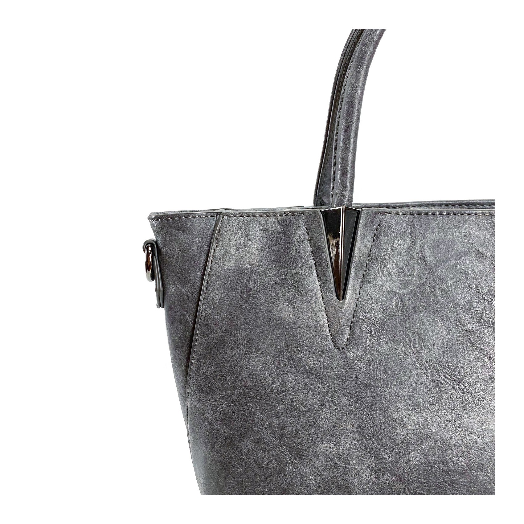 Жіноча класична сумка Wendy сіра