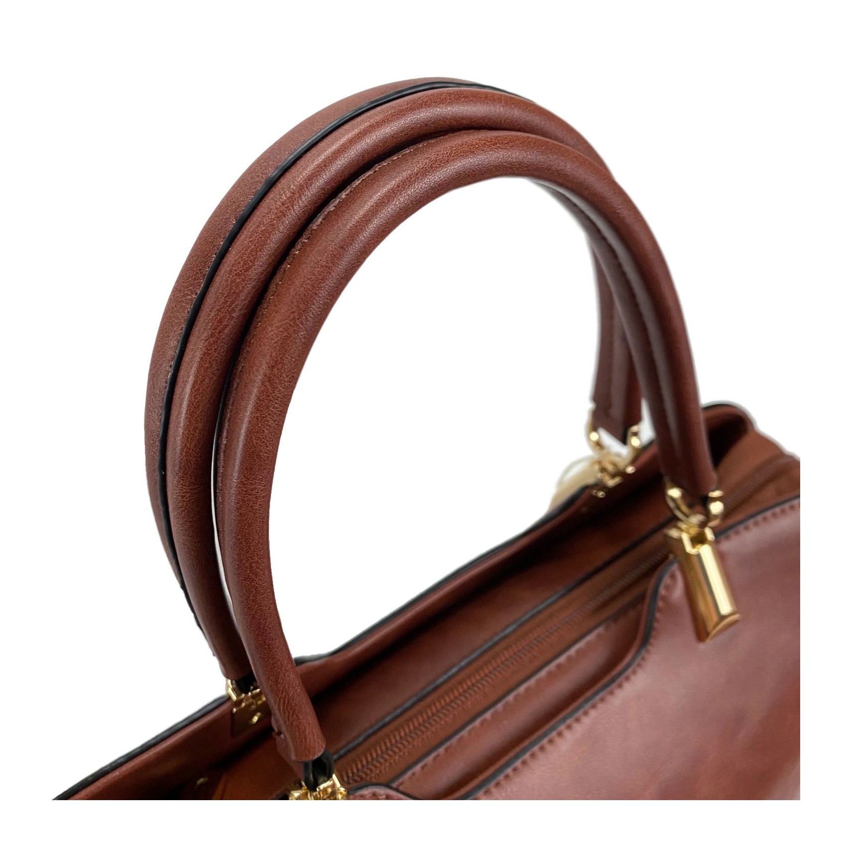 Жіноча класична сумка Isa Paulina Fly коричнева