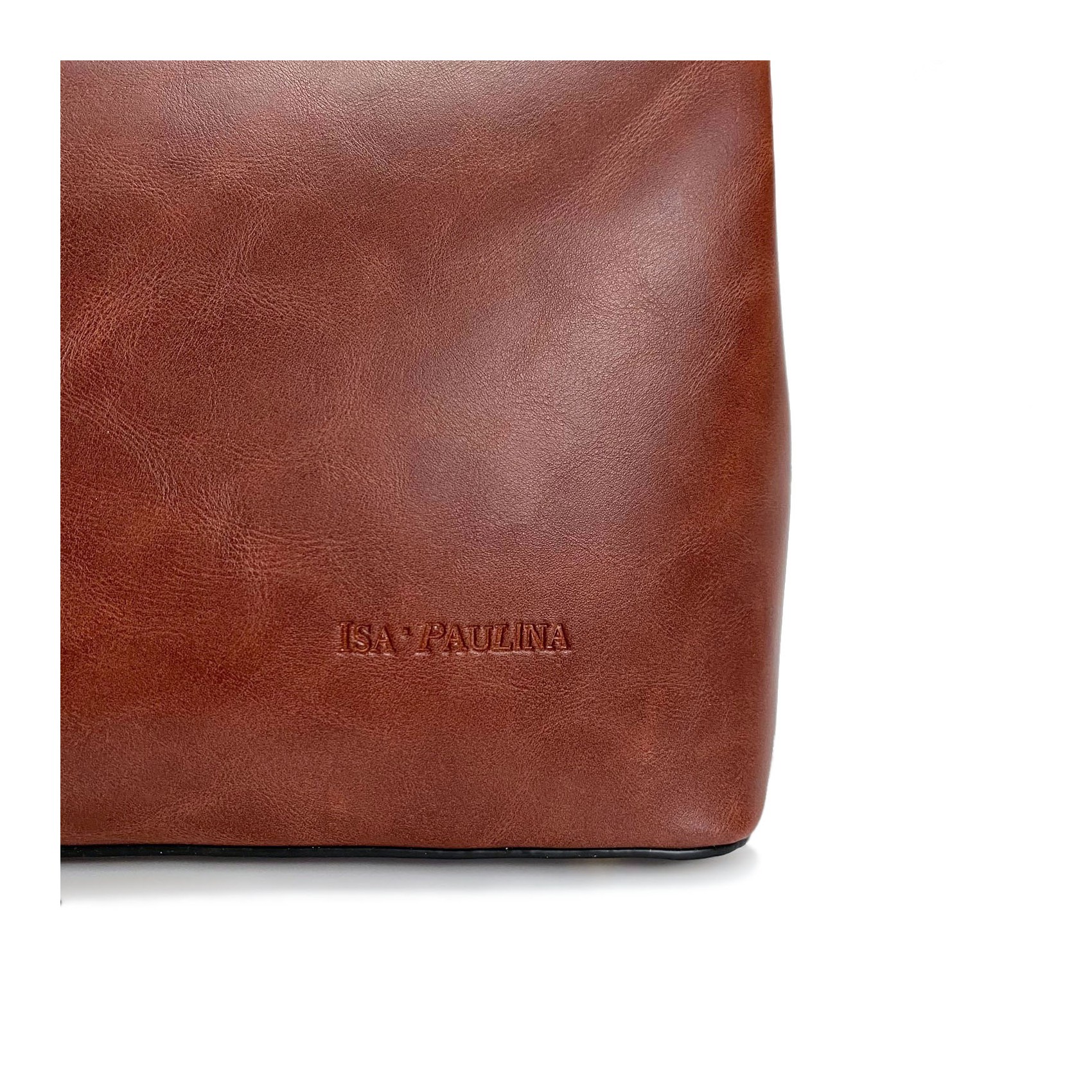 Жіноча класична сумка Isa Paulina Fly коричнева