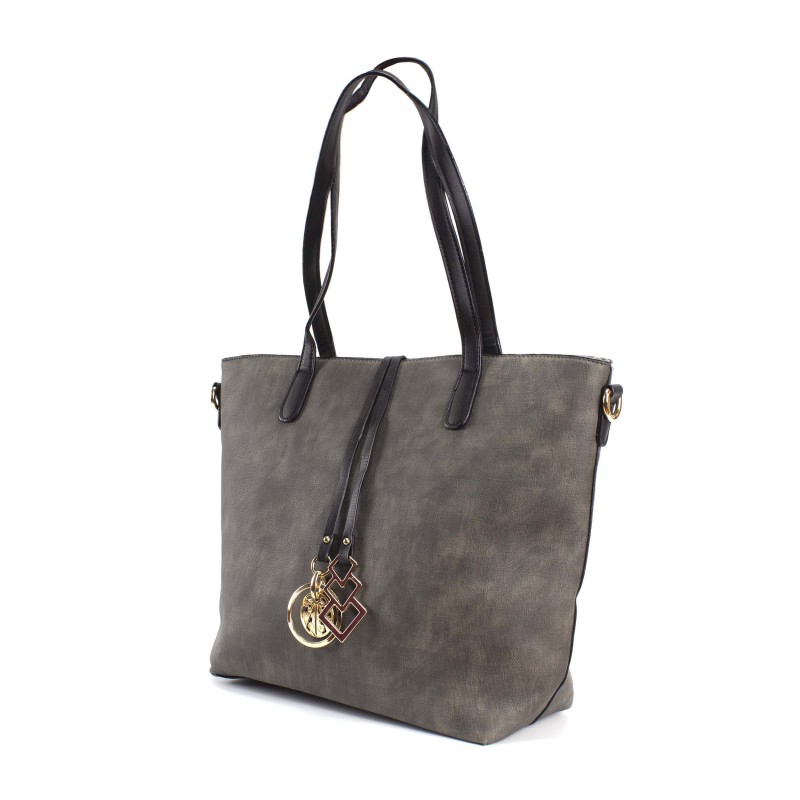 Жіноча сумка Joanna сіра - 1 фото