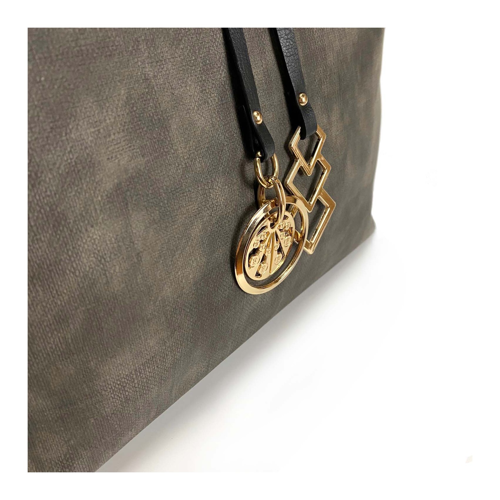 Жіноча сумка Joanna сіра