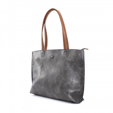 Жіноча сумка Karen сіра фото