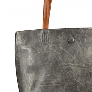 Жіноча сумка Karen сіра фото