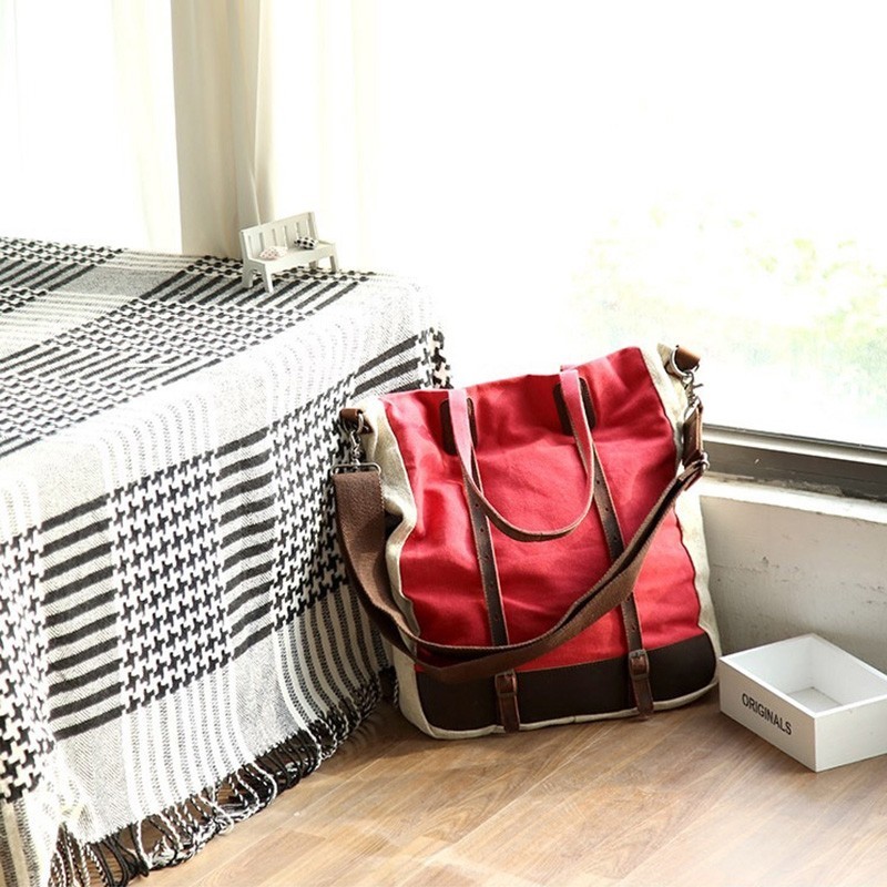 Жіноча сумка-тоут Acadia червона - 1 фото