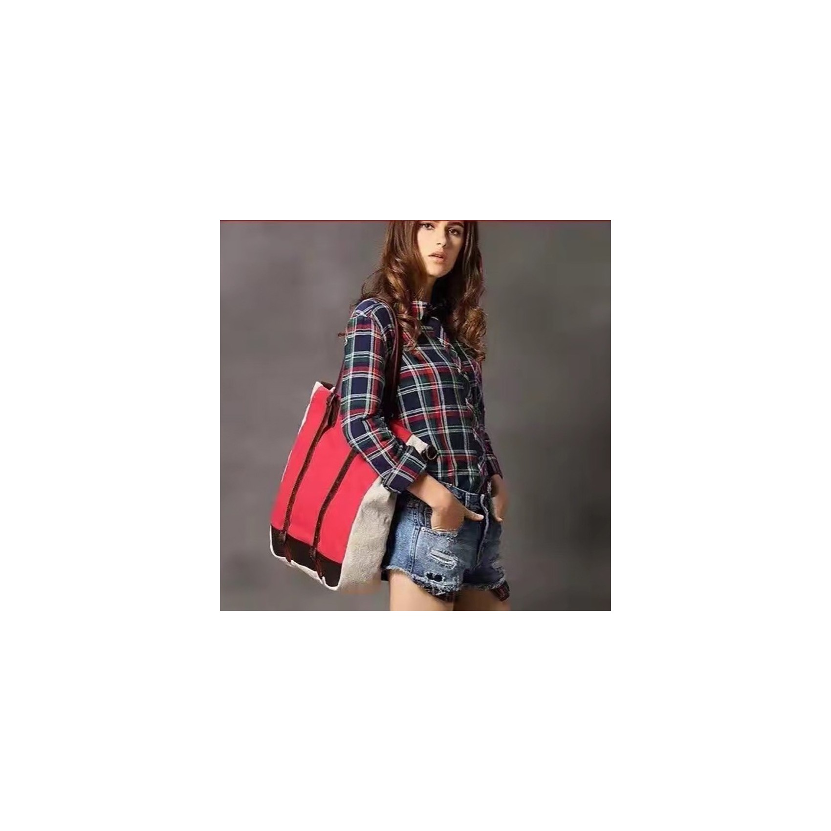 Жіноча сумка-тоут Acadia червона