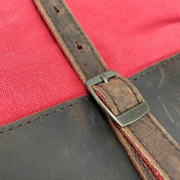 Жіноча сумка-тоут Acadia червона фото