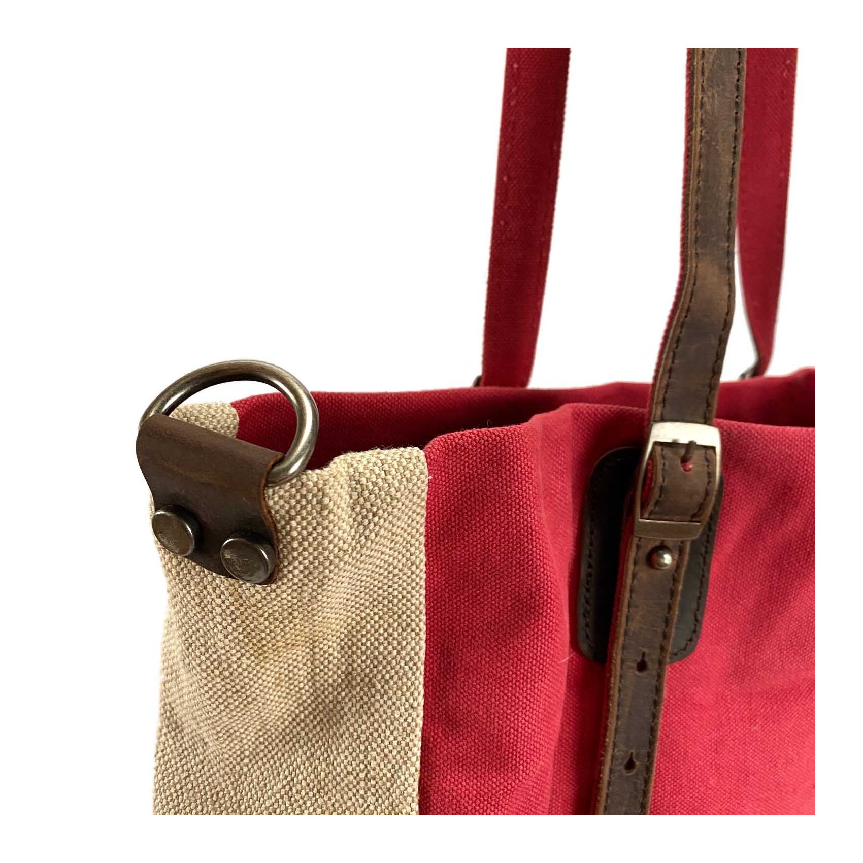 Женская сумка-тоут Acadia красная