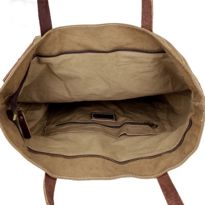 Женская сумка-тоут Weekend светло-коричневая - 6 фото